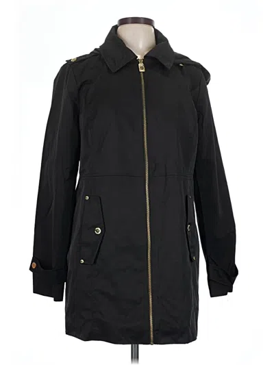 Pre-owned Michael Michael Kors Coat In Black