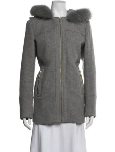 Pre-owned Michael Michael Kors Coat In Black