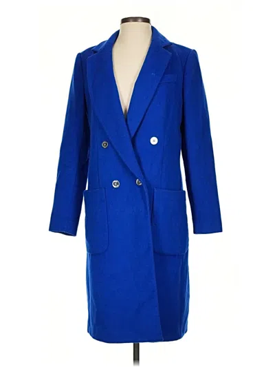 Pre-owned Michael Michael Kors Coat In Blue