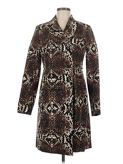 Pre-owned Michael Michael Kors Coat In Brown