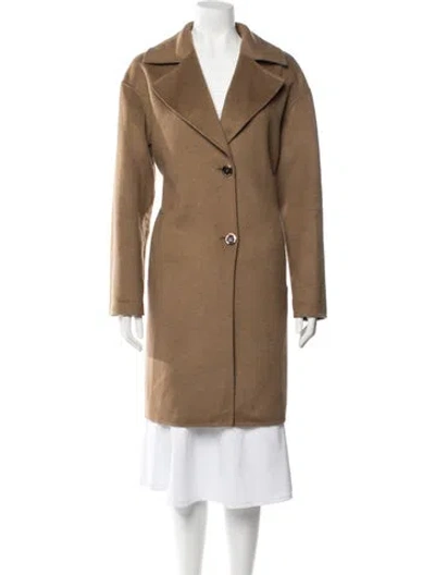 Pre-owned Michael Michael Kors Coat In Brown