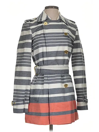 Pre-owned Michael Michael Kors Coat In Gray