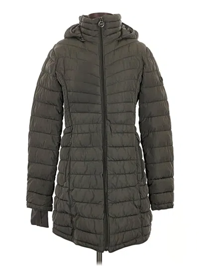 Pre-owned Michael Michael Kors Coat In Green