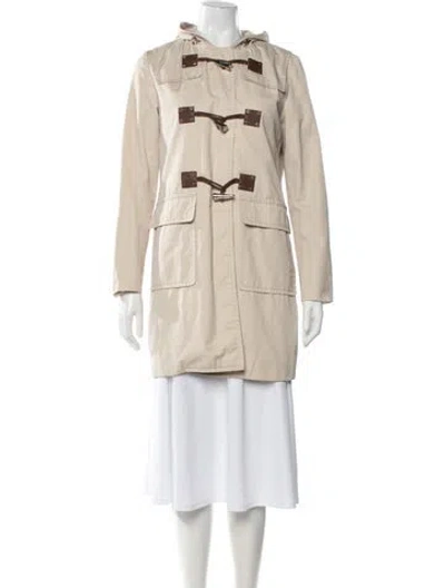 Pre-owned Michael Michael Kors Coat In Neutral