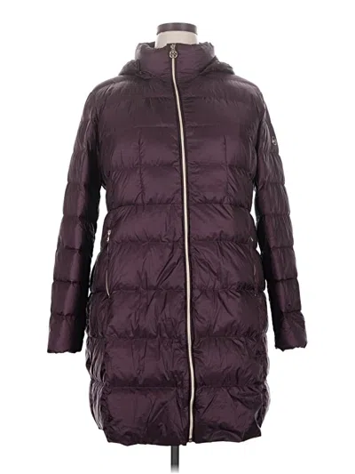 Pre-owned Michael Michael Kors Coat In Purple