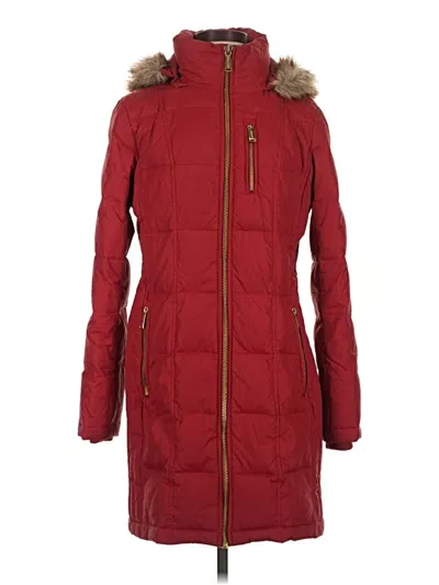 Pre-owned Michael Michael Kors Coat In Red