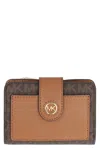 Michael Michael Kors Mk Charm Sm Tab Compact Pckt Wllt-tu Nd Michael By Michael Kors Female