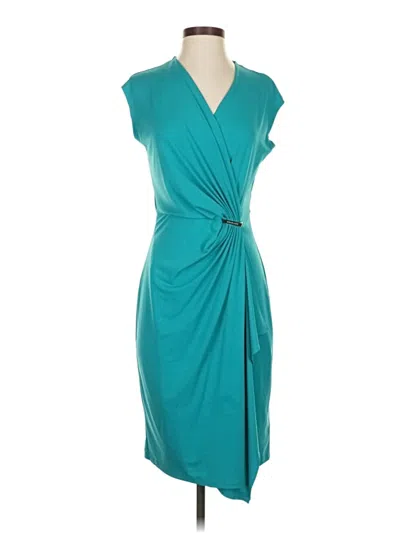Pre-owned Michael Michael Kors Cocktail Dress In Blue