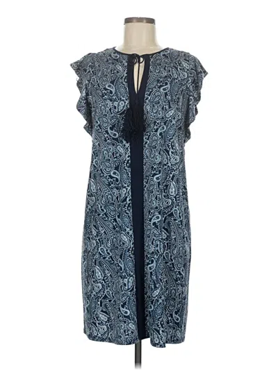 Pre-owned Michael Michael Kors Cocktail Dress In Blue