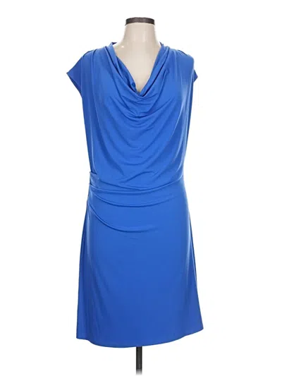 Pre-owned Michael Michael Kors Cocktail Dress In Blue