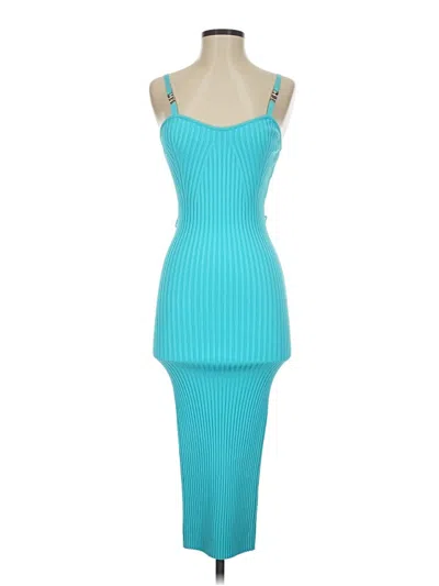 Pre-owned Michael Michael Kors Cocktail Dress In Blue