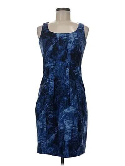 Pre-owned Michael Michael Kors Cocktail Dress In Blue