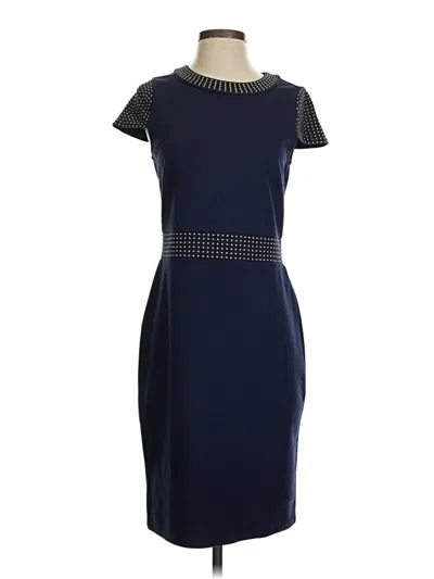 Pre-owned Michael Michael Kors Cocktail Dress In Blue