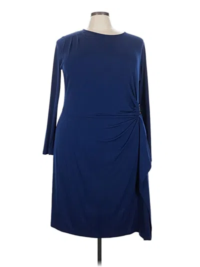Pre-owned Michael Michael Kors Cocktail Dress In Blue