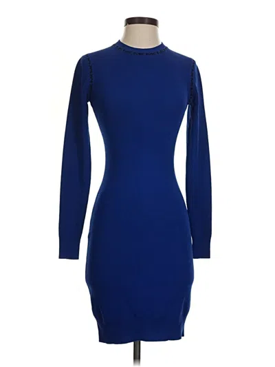 Pre-owned Michael Michael Kors Cocktail Dress In Blue