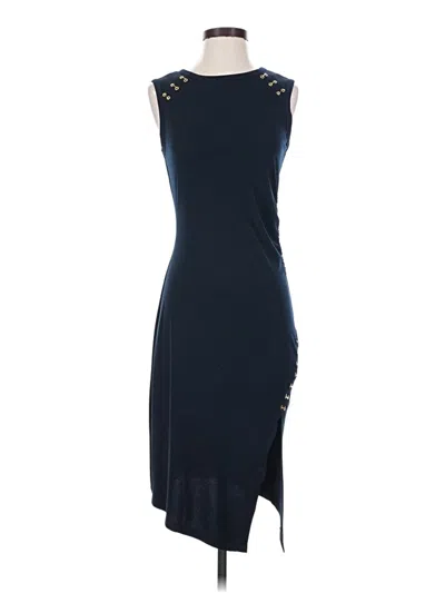 Pre-owned Michael Michael Kors Cocktail Dress In Blue