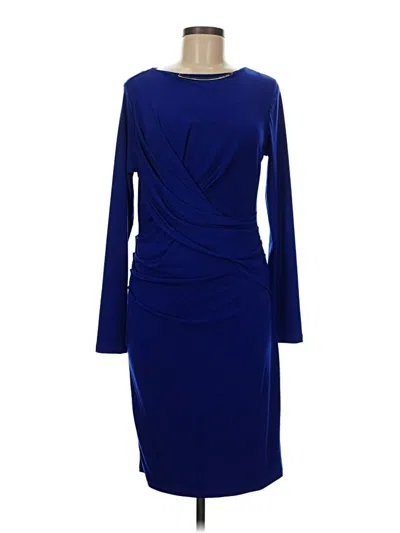Pre-owned Michael Michael Kors Cocktail Dress In Blue
