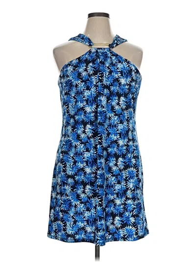 Pre-owned Michael Michael Kors Cocktail Dress In Blue