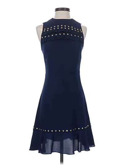 Pre-owned Michael Michael Kors Cocktail Dress In Blue
