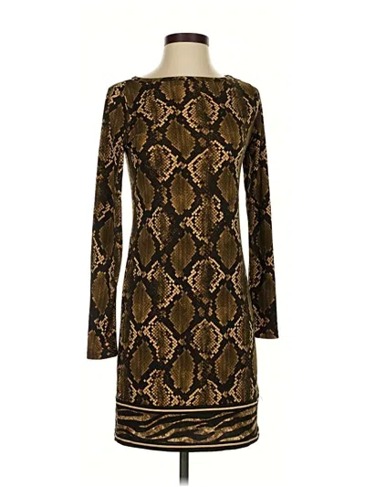 Pre-owned Michael Michael Kors Cocktail Dress In Brown