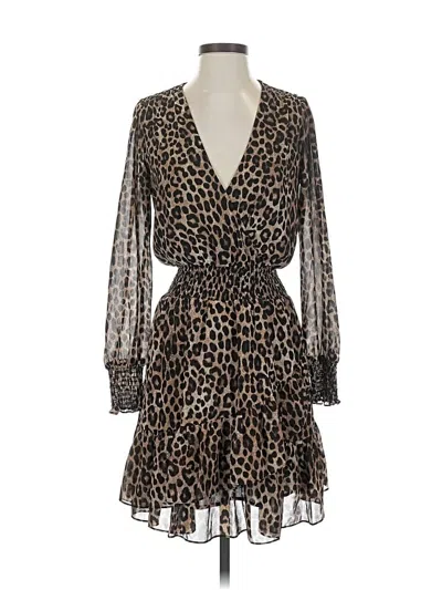 Michael Michael Kors Cocktail Dress In Brown