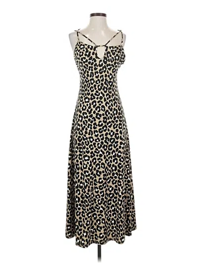 Pre-owned Michael Michael Kors Cocktail Dress In Brown