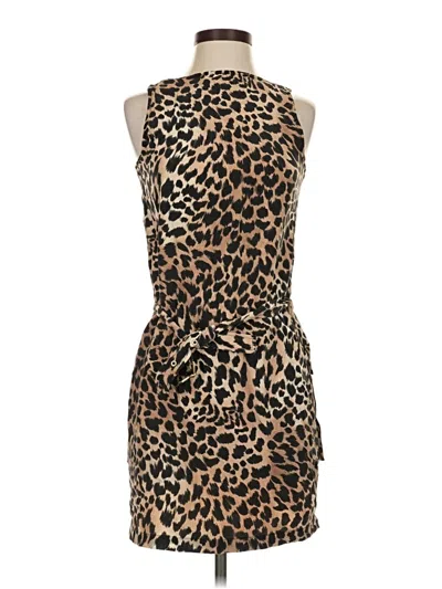 Pre-owned Michael Michael Kors Cocktail Dress In Brown