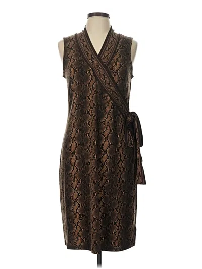 Michael Michael Kors Cocktail Dress In Brown