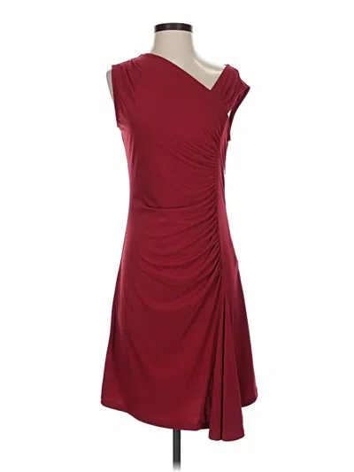 Pre-owned Michael Michael Kors Cocktail Dress In Burgundy