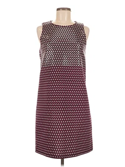 Pre-owned Michael Michael Kors Cocktail Dress In Burgundy