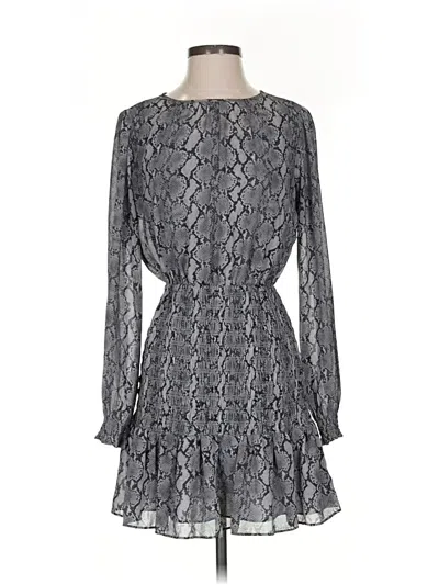 Pre-owned Michael Michael Kors Cocktail Dress In Gray
