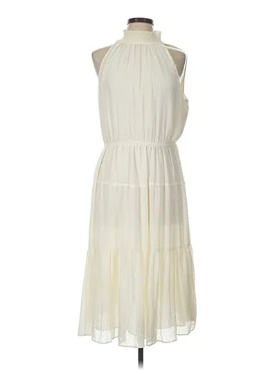 Pre-owned Michael Michael Kors Cocktail Dress In Ivory