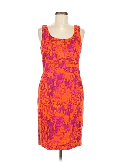 Pre-owned Michael Michael Kors Cocktail Dress In Orange