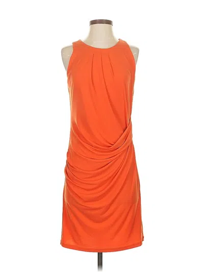Pre-owned Michael Michael Kors Cocktail Dress In Orange