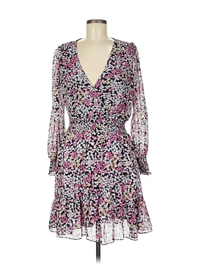 Pre-owned Michael Michael Kors Cocktail Dress In Purple