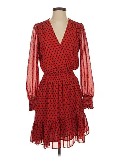 Pre-owned Michael Michael Kors Cocktail Dress In Red