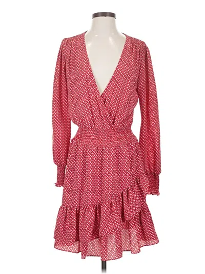 Michael Michael Kors Cocktail Dress In Red