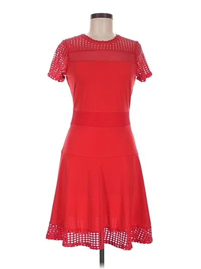 Pre-owned Michael Michael Kors Cocktail Dress In Red