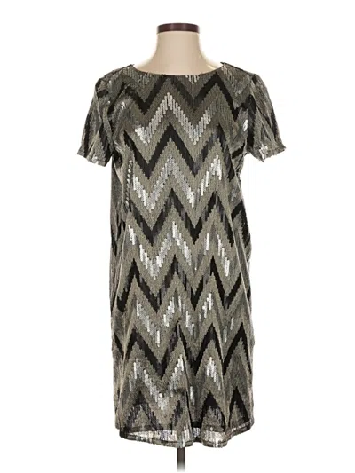Pre-owned Michael Michael Kors Cocktail Dress In Silver