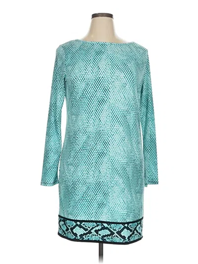 Pre-owned Michael Michael Kors Cocktail Dress In Teal