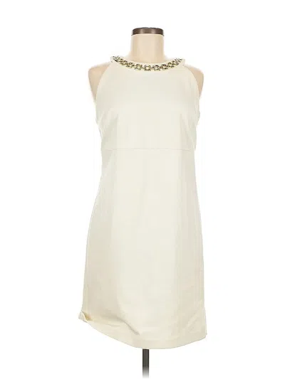 Pre-owned Michael Michael Kors Cocktail Dress In White
