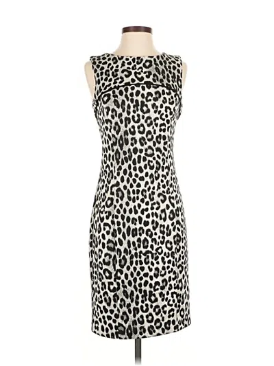 Pre-owned Michael Michael Kors Cocktail Dress In White