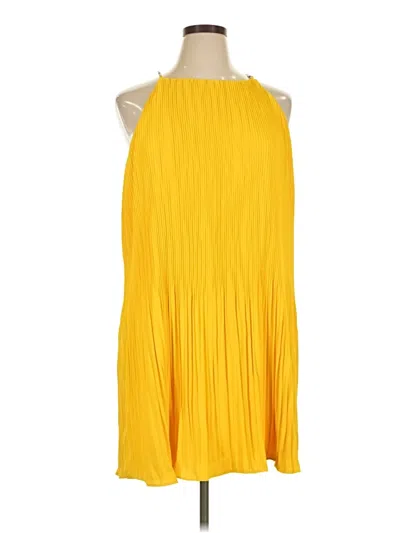 Michael Michael Kors Cocktail Dress In Yellow