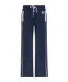 Michael Michael Kors Color-block Pique Sweatpants In Blue