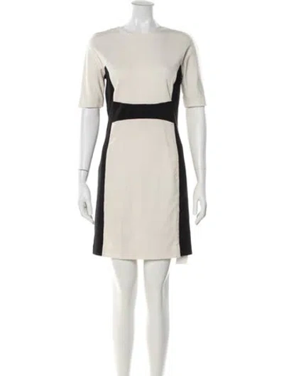 Pre-owned Michael Michael Kors Colorblock Pattern Knee-length Dress