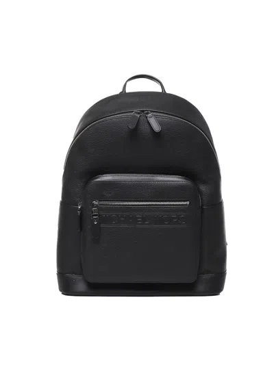 Michael Michael Kors Commuter Backpack In Nylon In Black