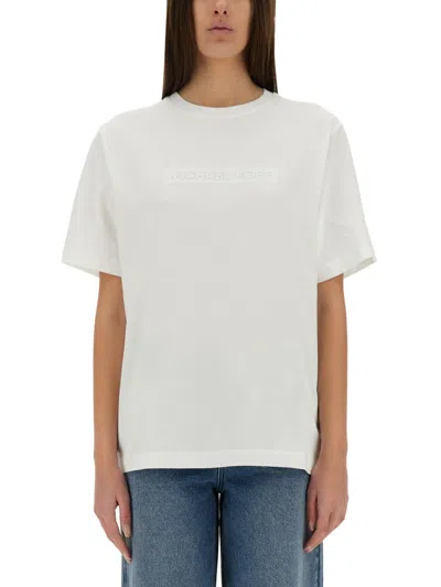 Michael Michael Kors Cotton T-shirt In White