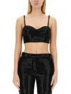 Michael Michael Kors Michael Kors Crepe Bustier Top