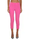 Michael Michael Kors Cropped Pants In Fuchsia