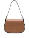Michael Michael Kors Crosbody M Lydia Brown Plate Logo